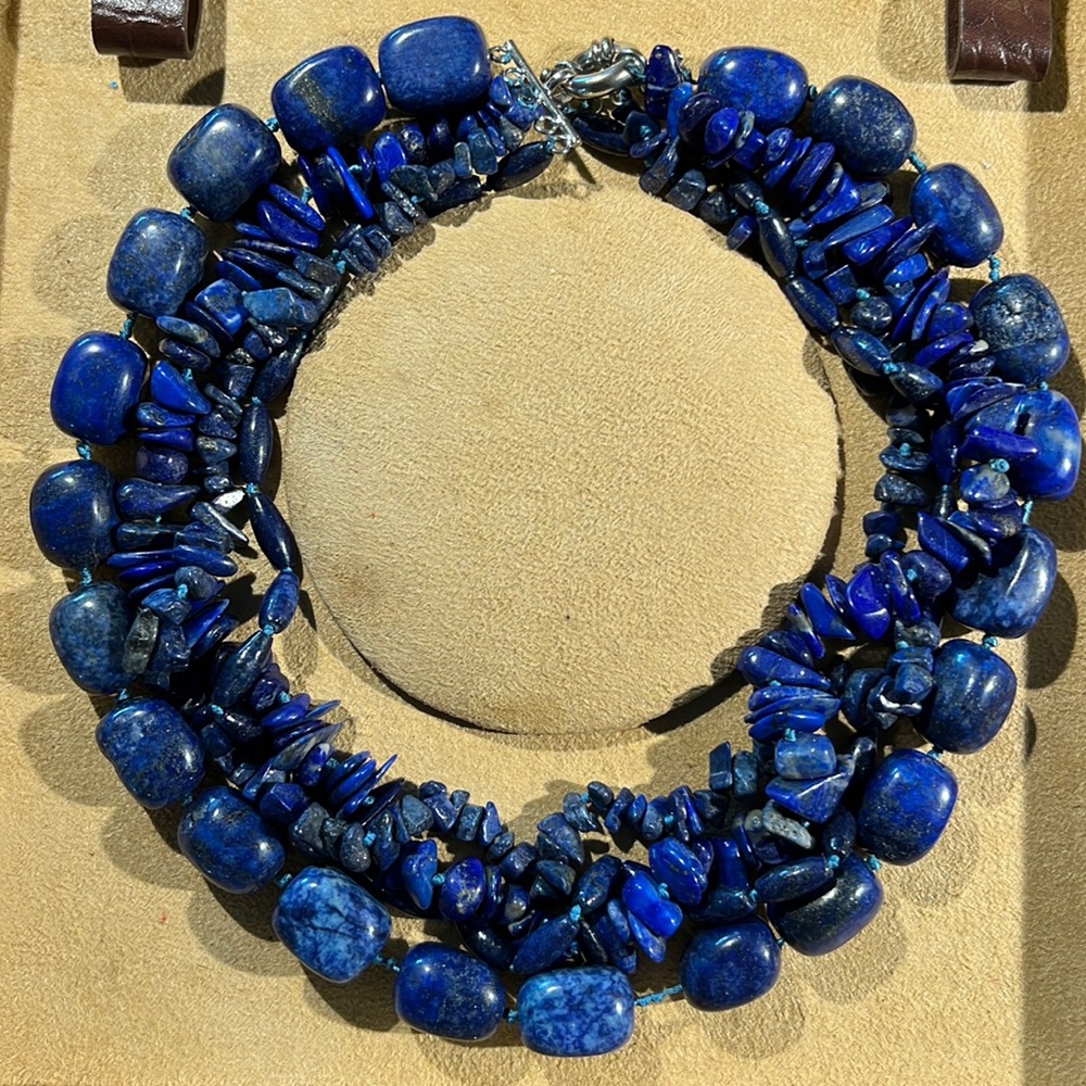 Gorgeous multi strand necklace
